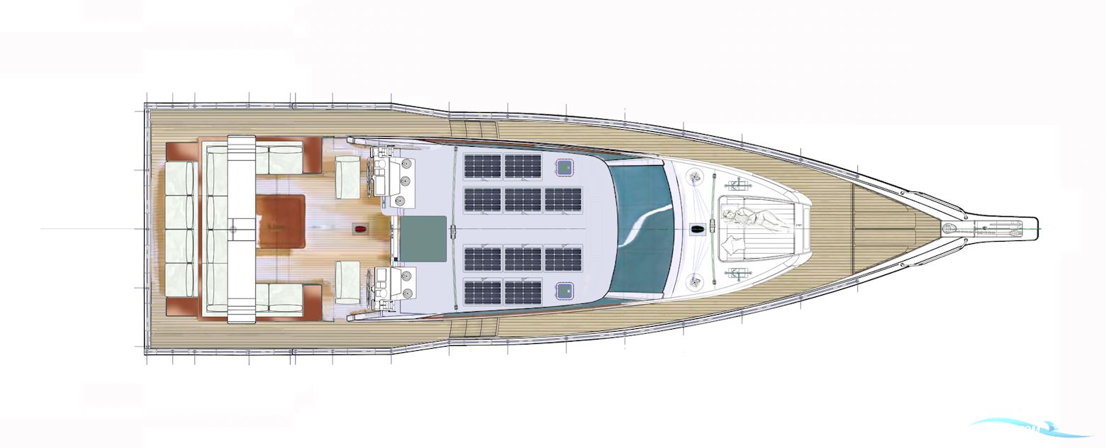 60 ft Ketch Hybrid-Powered Shallow Water, Lifting Keel