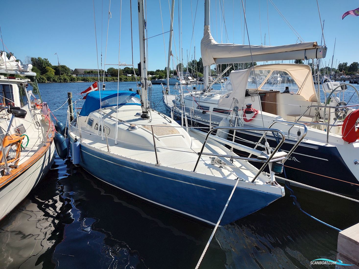 Albin Ballad Sejlbåd 1973, med Volvo Penta motor, Danmark
