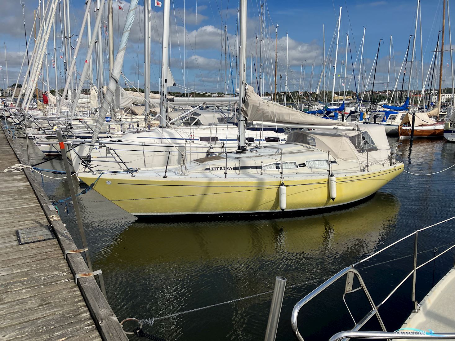 Albin ballad Sejlbåd 1976, med Sole diesel 17 motor, Danmark