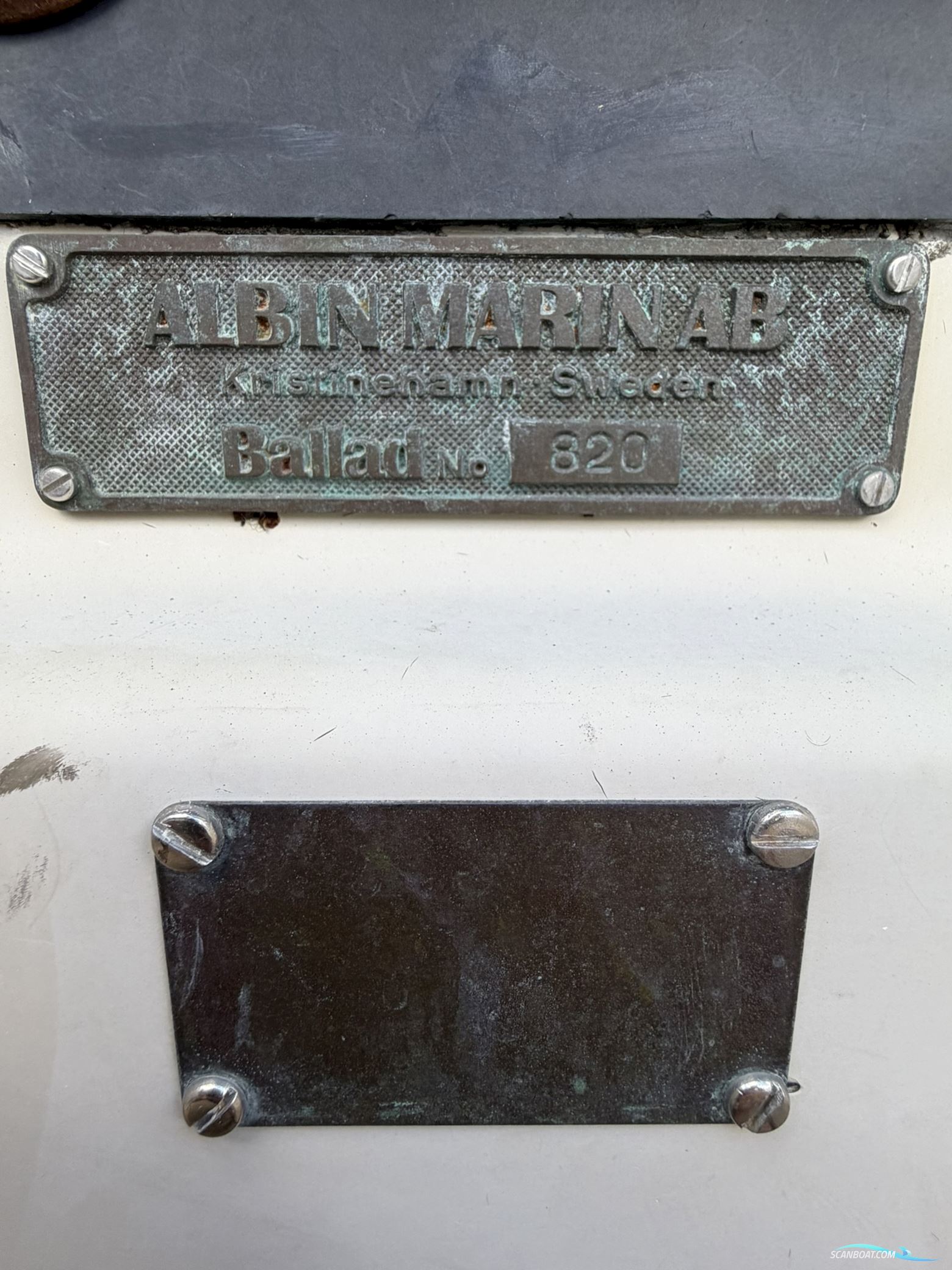 Albin Ballad. Velholdt med nyere motor og gode sejl