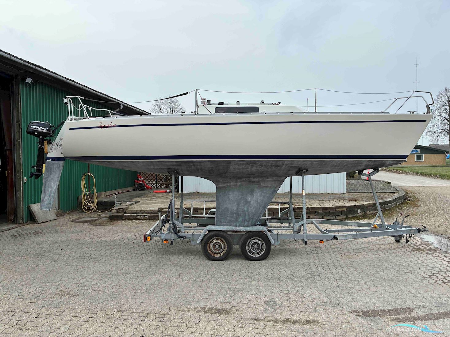 Albin Express Sejlbåd 1980, med Mercury 4 Stroke motor, Danmark