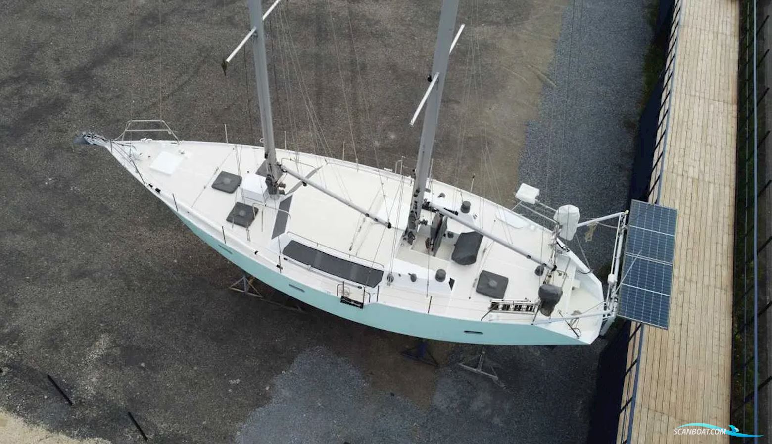 Alesia Marine Goelette 50 Sejlbåd 1979, med Man motor, Frankrig