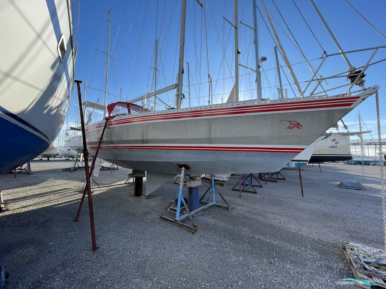 Alubat Ovni 37 Sejlbåd 1990, med YANMAR motor, Frankrig