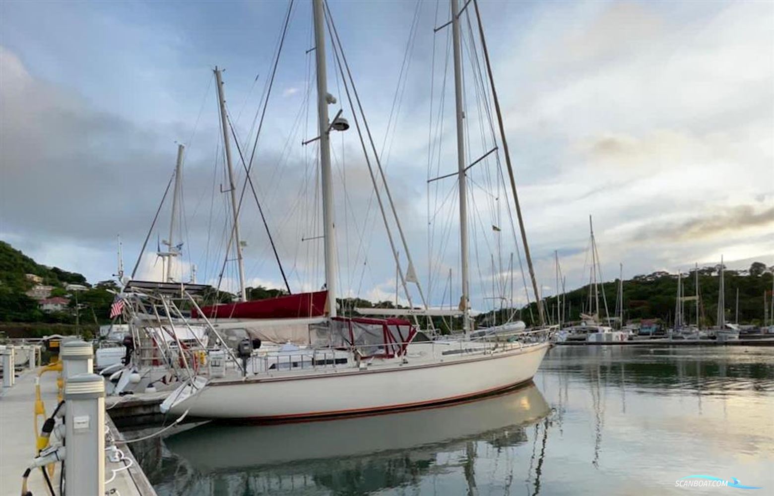 Amel Super Maramu 2000 Sejlbåd 2003, med Yanmar 7JHTE 110Hp motor, Ej oplyst