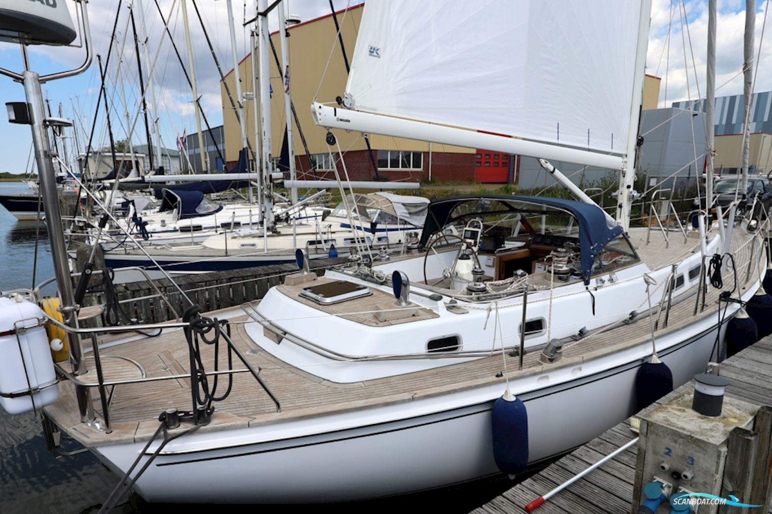 Aquatella 49 Sejlbåd 2000, med Yanmar motor, Holland