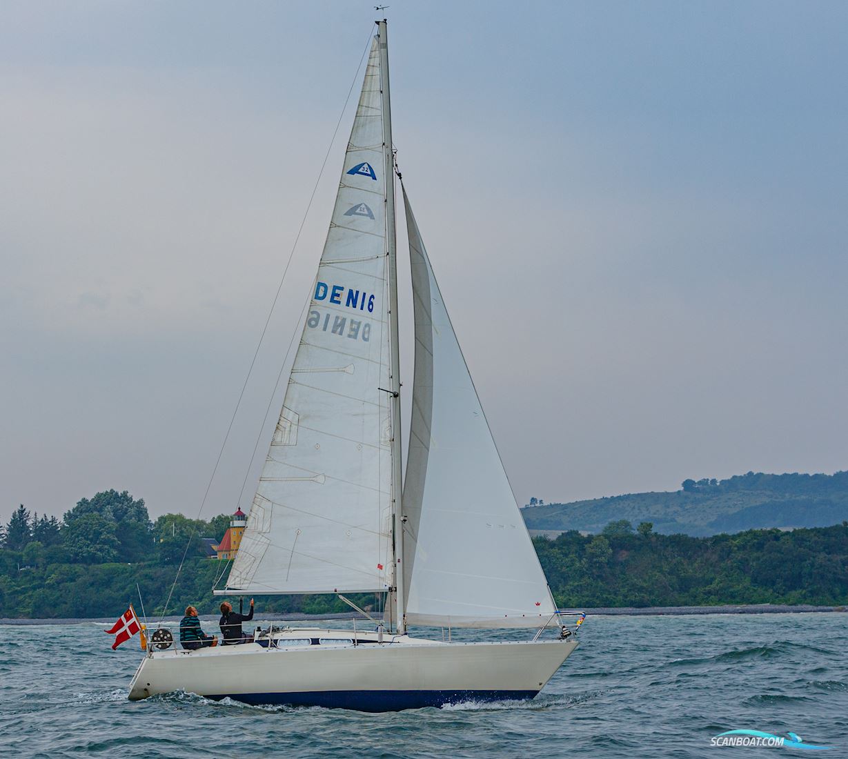 Arcona 32 Sejlbåd 1983, med Volvo Penta MD7B motor, Danmark