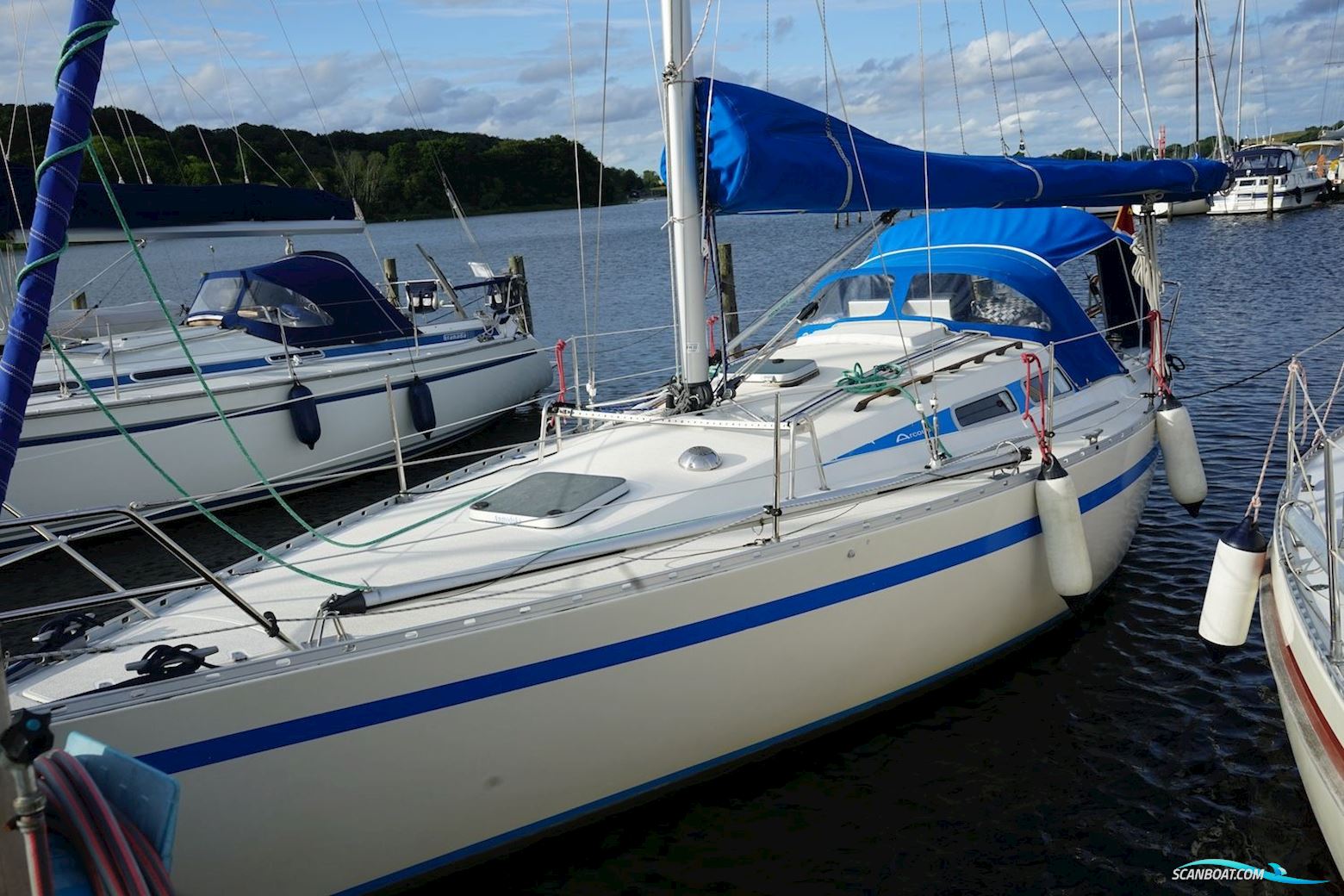 Arcona 32 Sejlbåd 1985, med Volvo Penta motor, Danmark