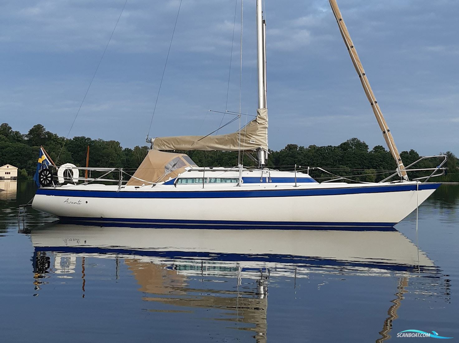 Artekno H35 Sejlbåd 1977, med Yanmar Ysb8 motor, Sverige