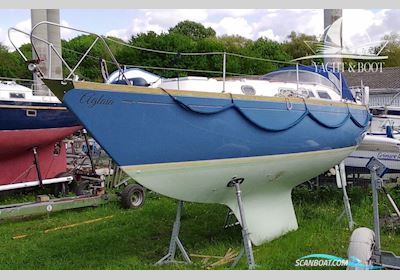 Asmus KG Yachtbau Hanseat 70 Sejlbåd 1973, med Peugeot motor, Tyskland