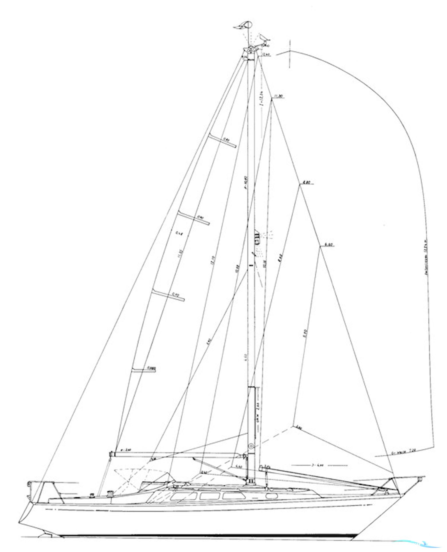 Asmus KG Yachtbau Hanseat 70