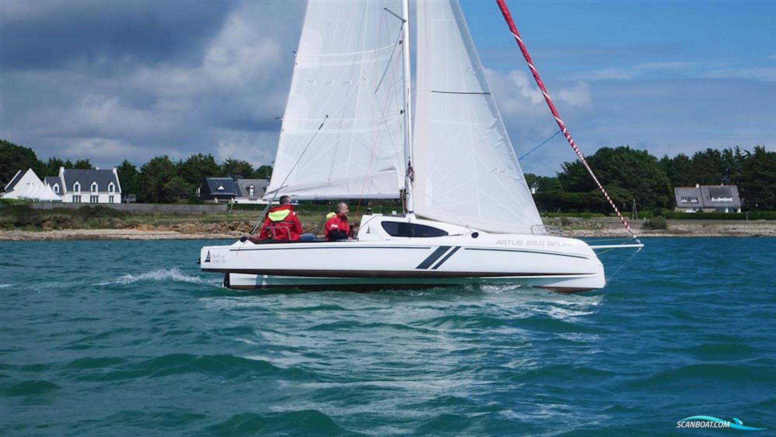 Astusboats Astus 22.5 Sejlbåd 2023, med Outboard Engine Optional motor, Frankrig