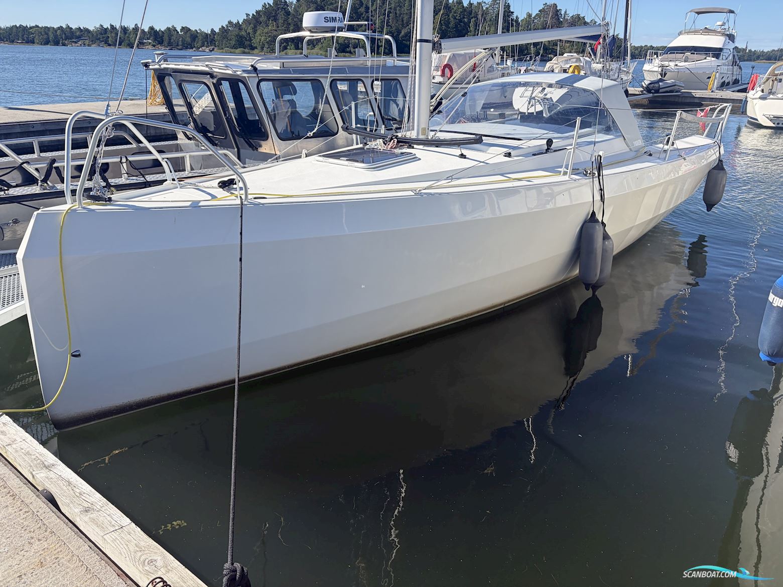 Axopar BENTE  Sejlbåd 2016, med Electro-Engine: Torqeedo 2.0 POD motor, Sverige