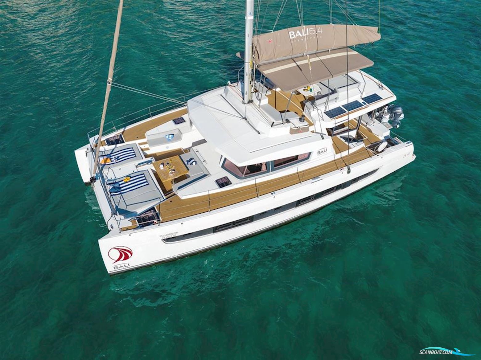 Bali Catamarans 5.4 Sejlbåd 2021, med 2 x 80 hp motor, Kroatien