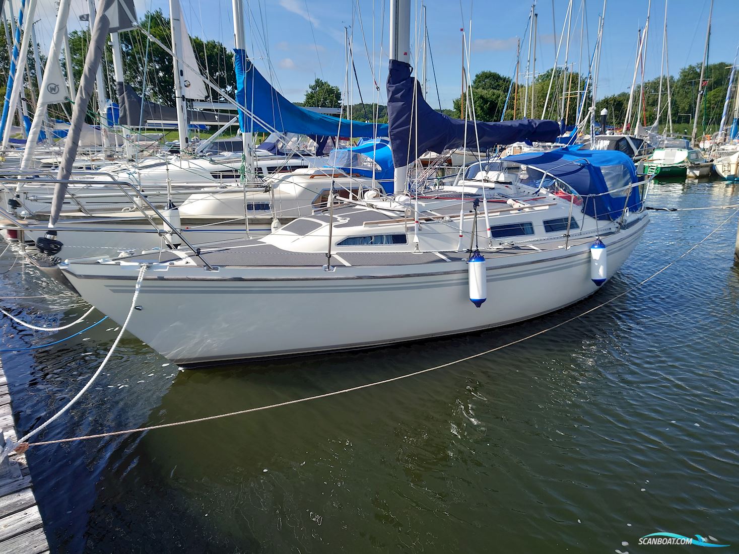 Bandholm 27 Sejlbåd 1986, med Beta Marine 14 (2022) motor, Tyskland