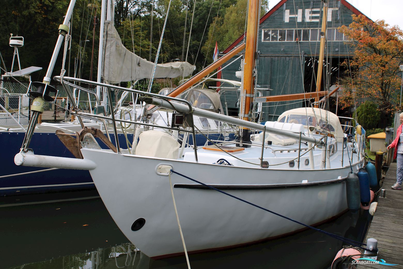 Baron Van Hoëvell-One Off Ketch Sejlbåd 1952, med Mercedes OM 336 motor, Holland