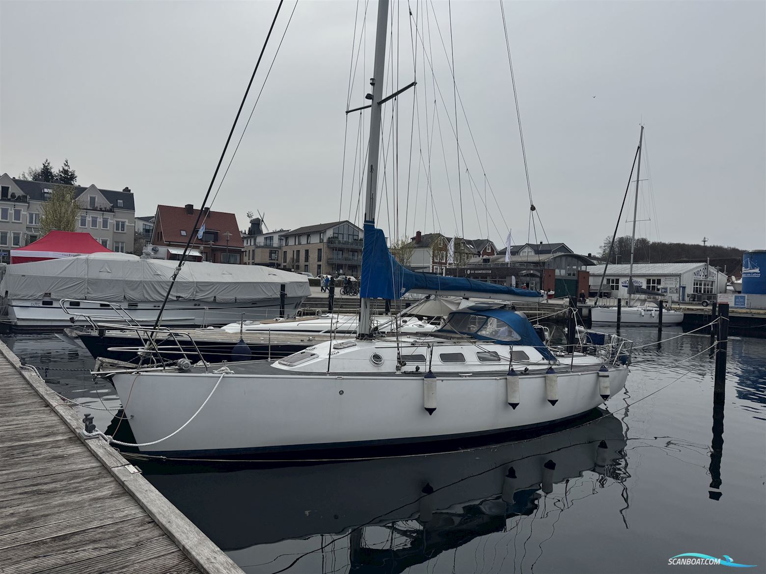 Baron Yachtbau Baron 38 Sejlbåd 1992, med Volvo Penta 2003 B motor, Tyskland
