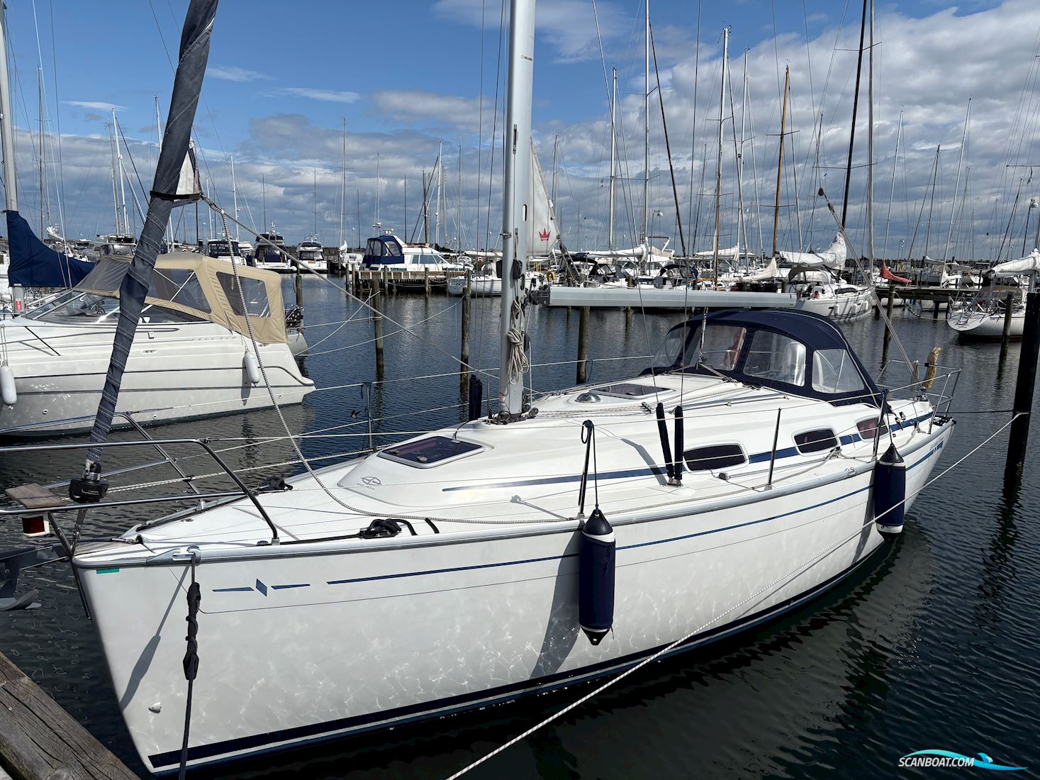 Bavaria 30 Cruiser Sejlbåd 2006, med Volvo Penta motor, Danmark