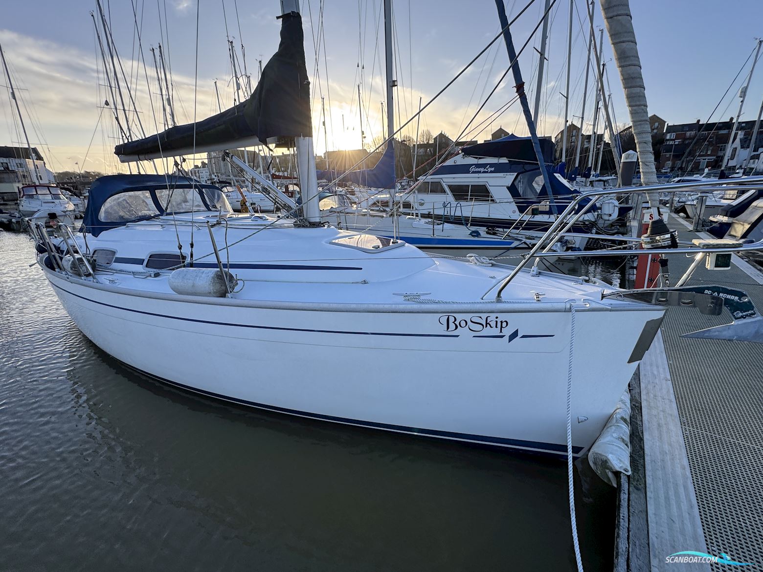 Bavaria 30 Cruiser Sejlbåd 2006, med Volvo Penta motor, England