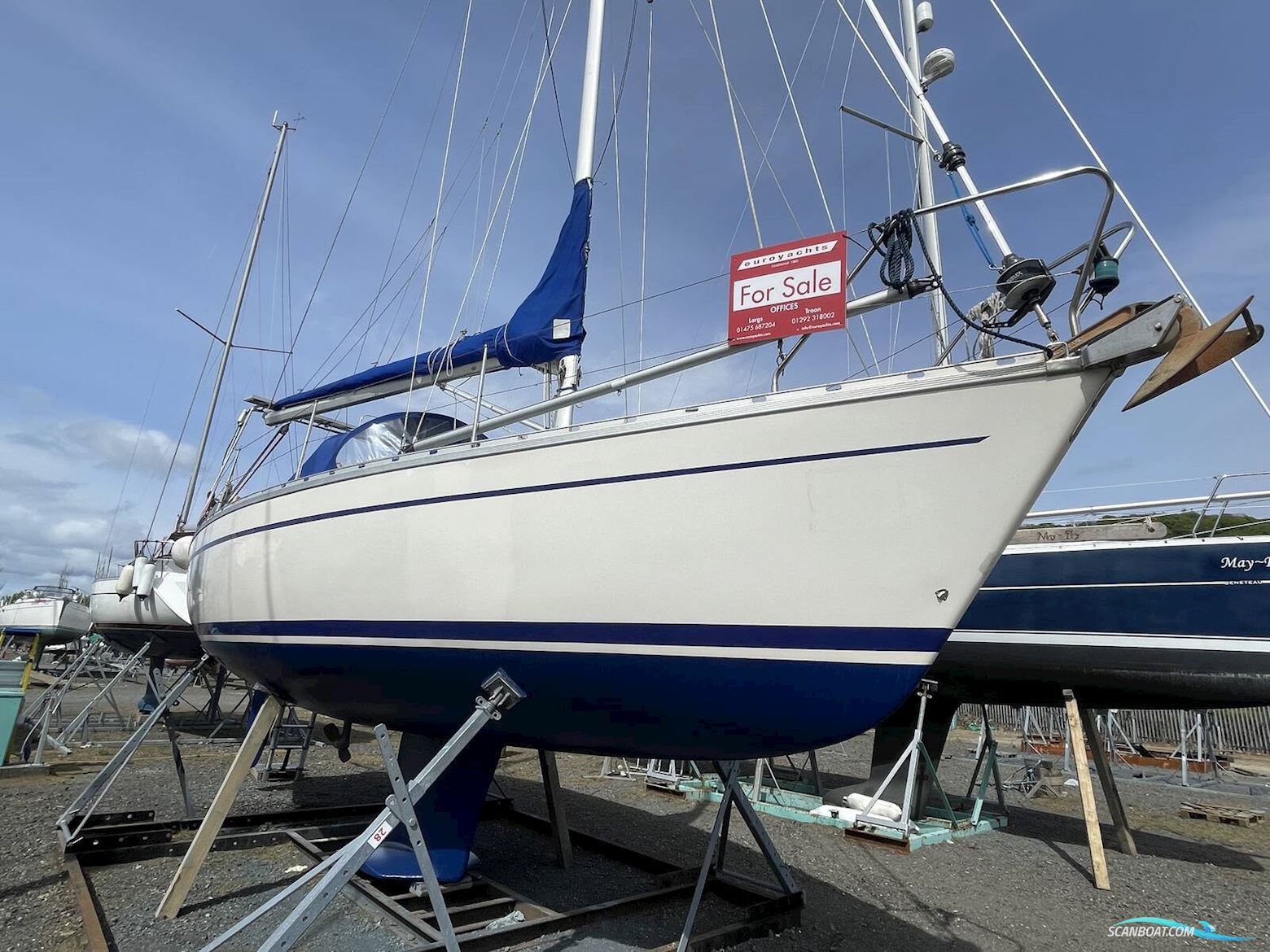 Bavaria 30 Sejlbåd 1987, med Beta motor, England