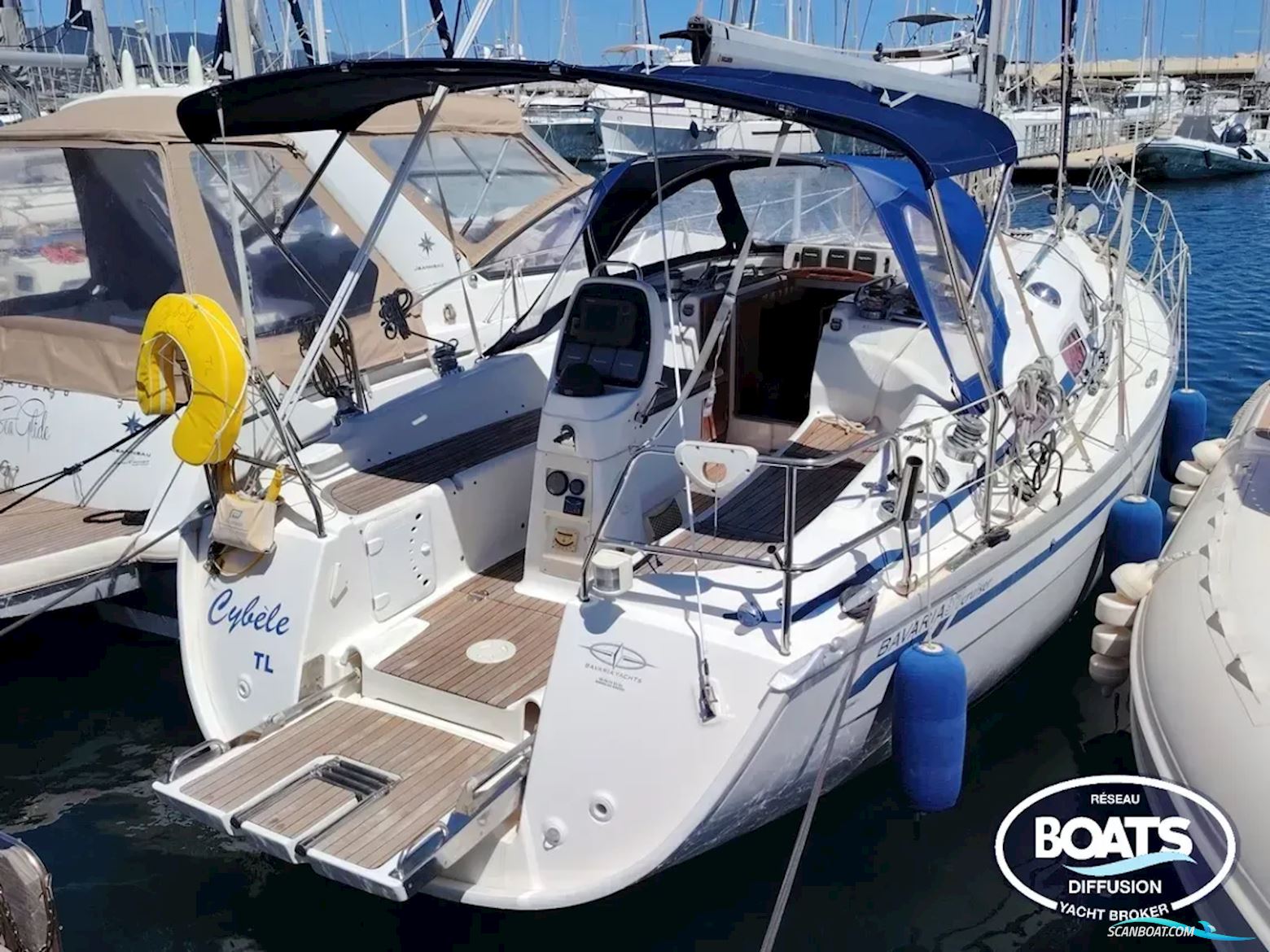 Bavaria 31 Cruiser Sejlbåd 2009, med Volvo  motor, Frankrig