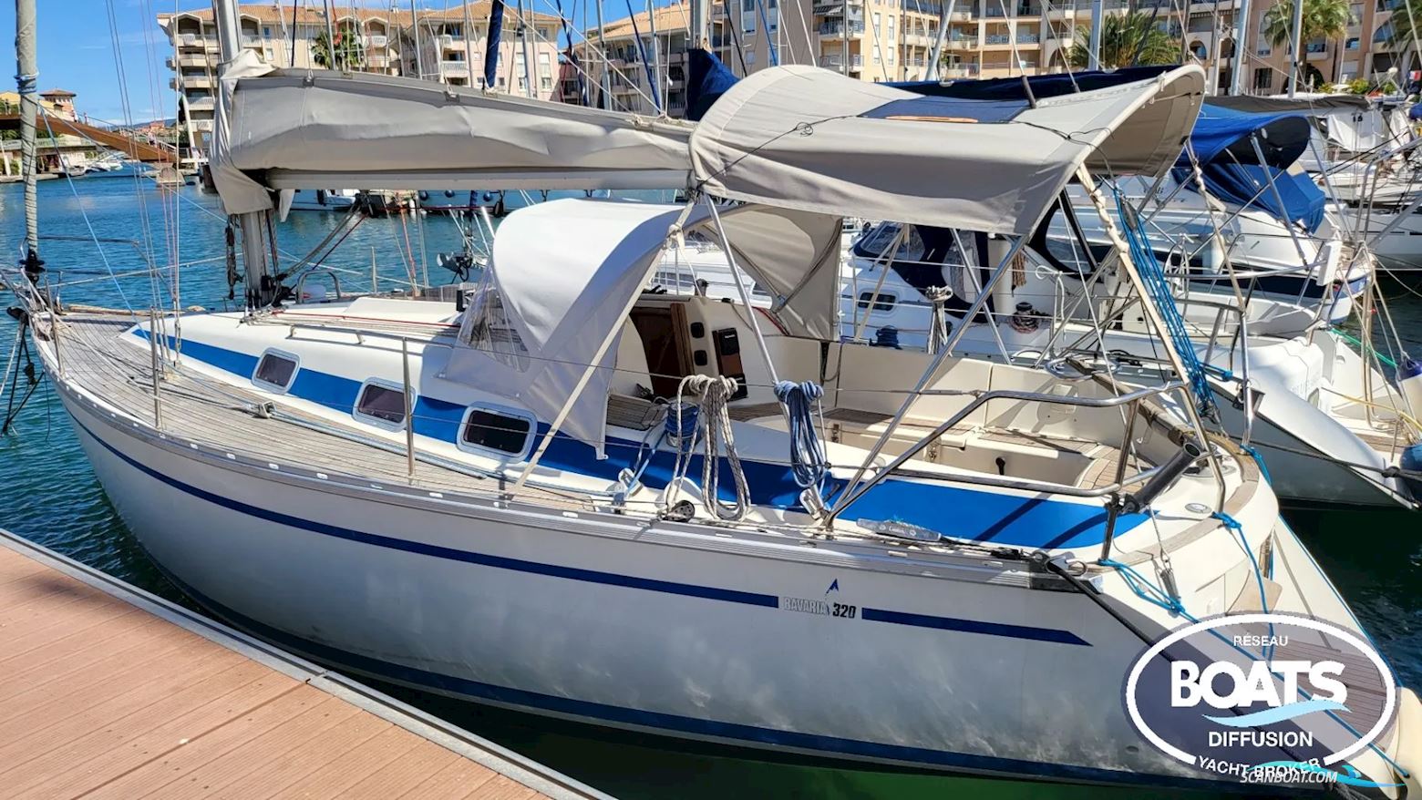 Bavaria 320 Sejlbåd 1992, med YANMAR  motor, Frankrig