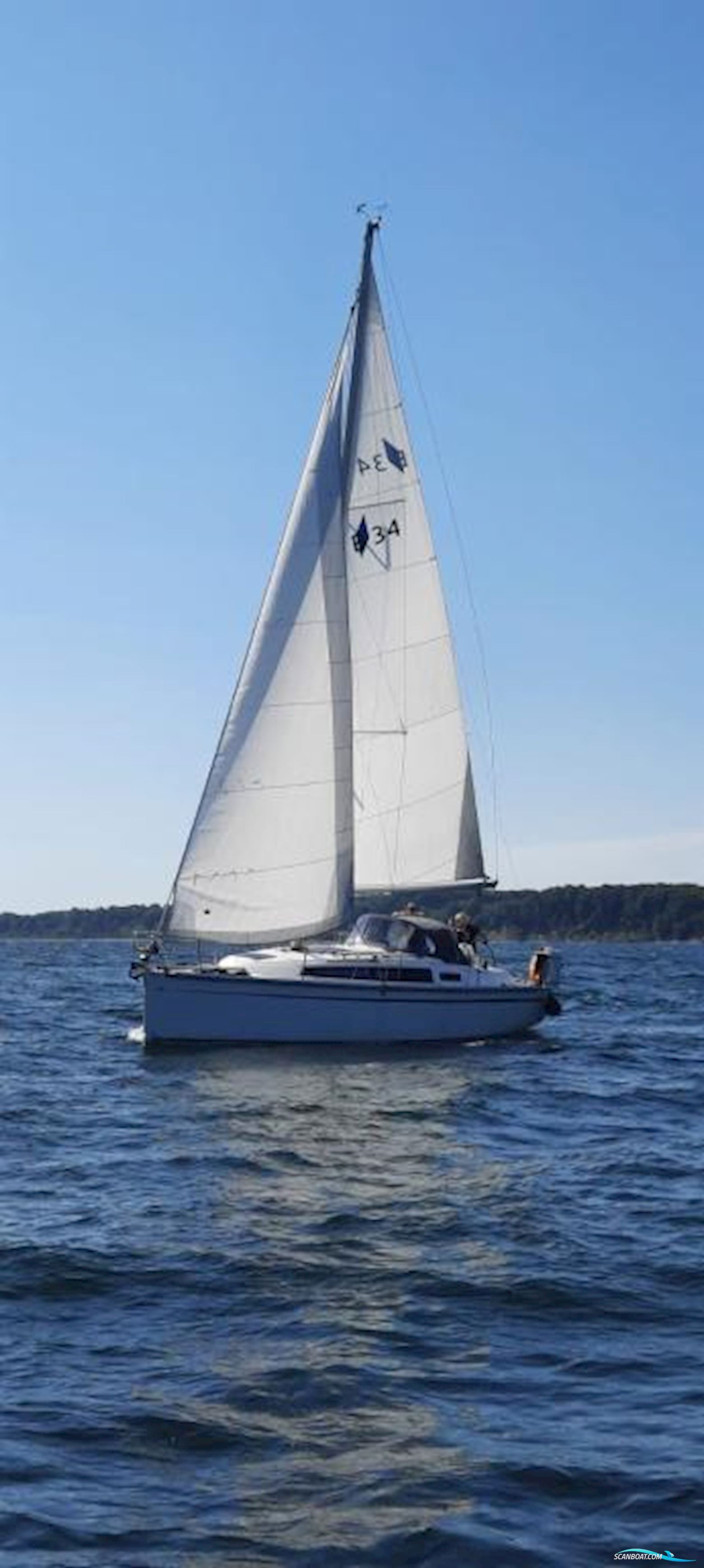 Bavaria 33 Cruiser Sejlbåd 2014, med Volvo Penta D1-20F motor, Tyskland