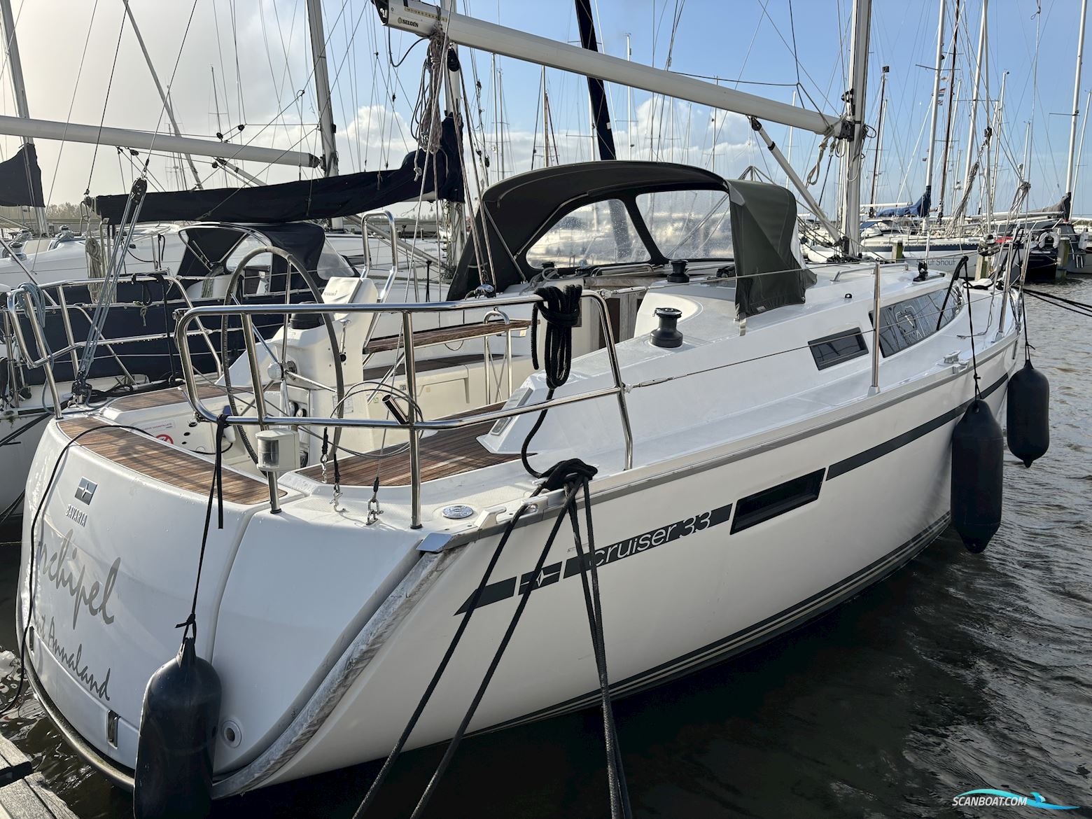 Bavaria 33 Cruiser Sejlbåd 2014, med Volvo Penta motor, Holland