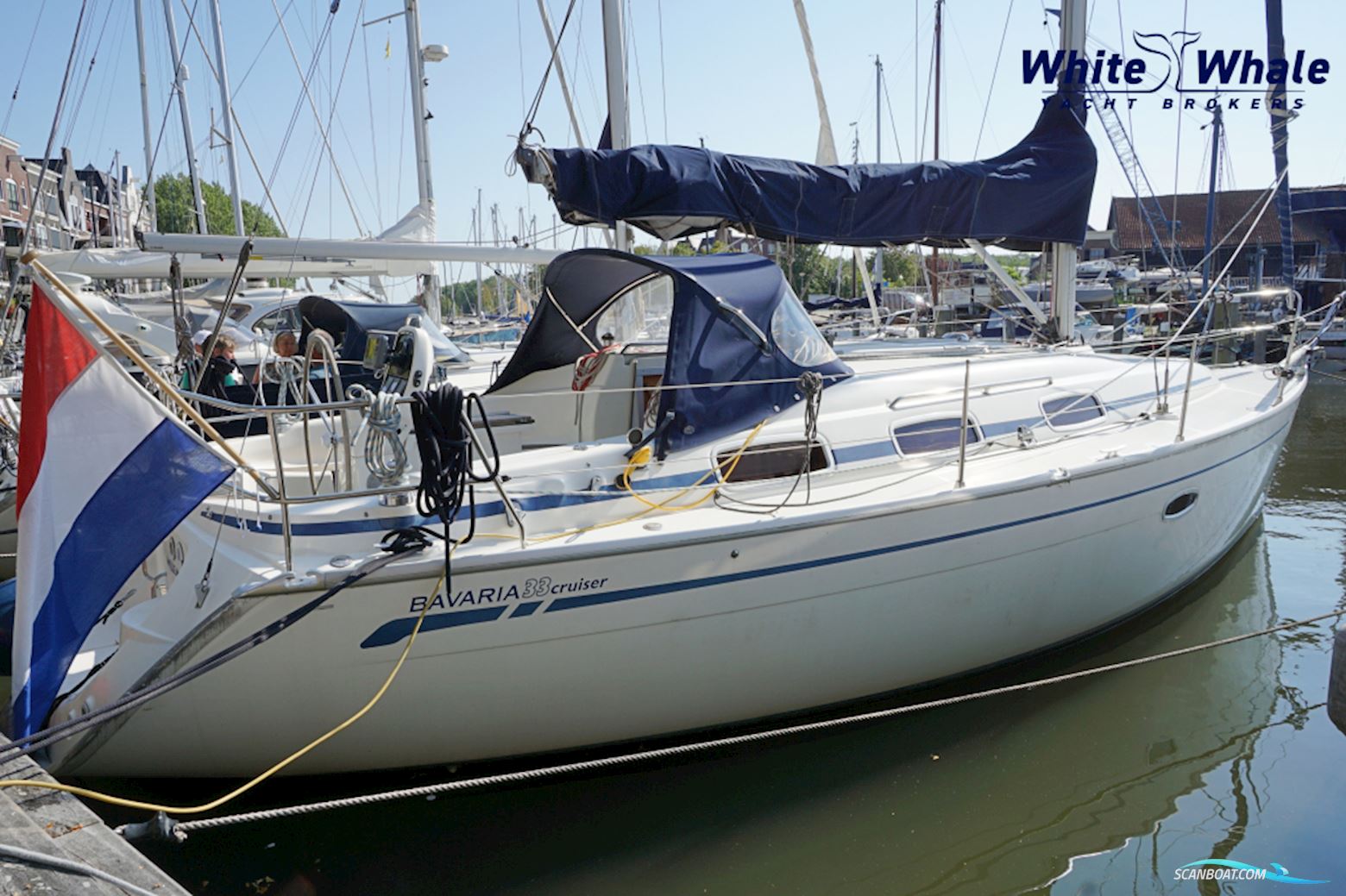 Bavaria 33 Cruiser Sejlbåd 2006, med Volvo Penta motor, Holland