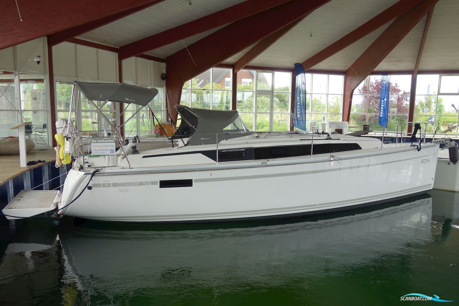 Bavaria 34 Cruiser Sejlbåd 2022, med Volvo Penta D1-30 motor, Tyskland