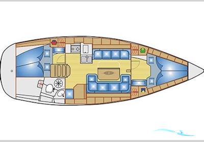 Bavaria 37 Cruiser Sejlbåd 2006, med Volvo Penta D2-40 motor, Tyskland