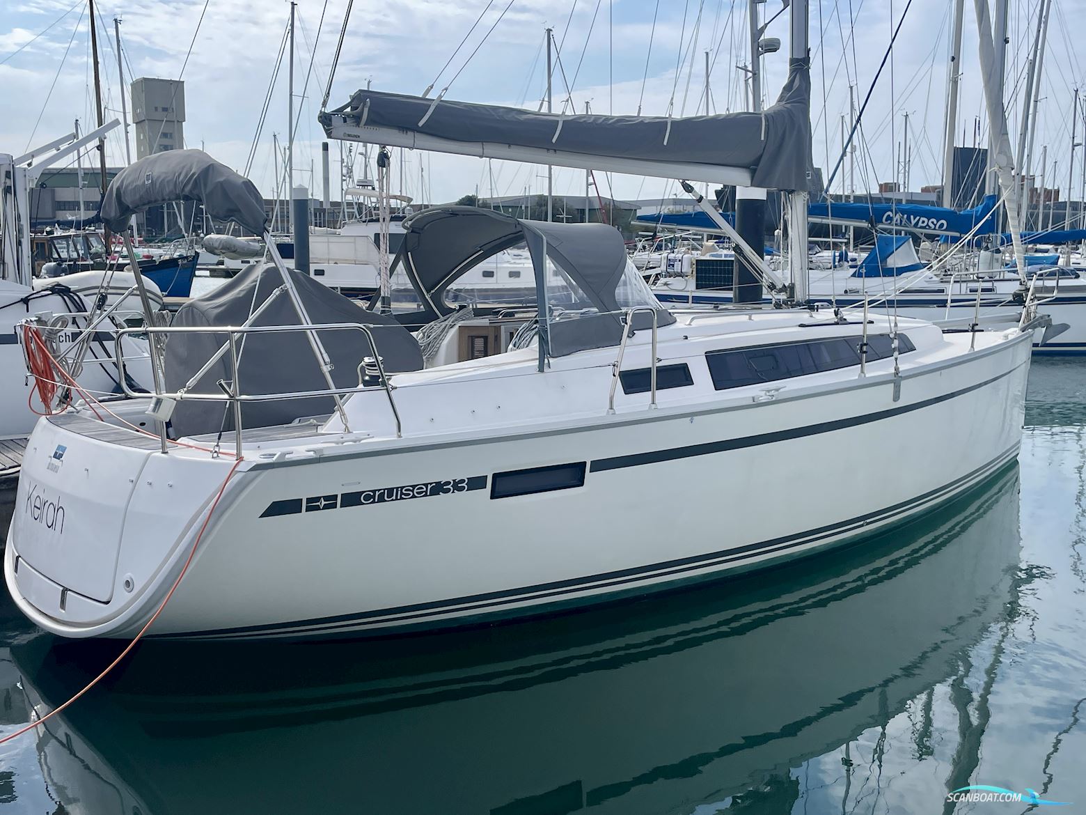 Bavaria Cruiser 33 Sejlbåd 2015, med Volvo Penta motor, England