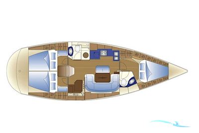 Bavaria Cruiser 42 Sejlbåd 2005, med Volvo Penta D2-55 motor, Grækenland