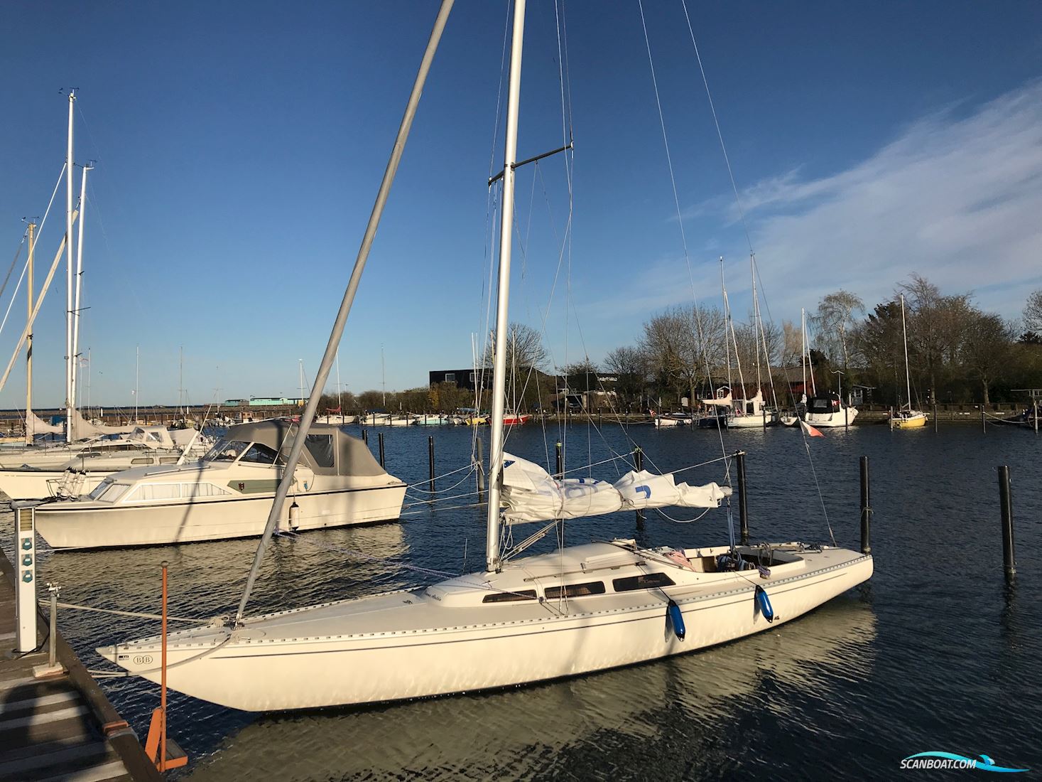 BB 10-Meter Sejlbåd 1977, med Torqeedo motor, Danmark