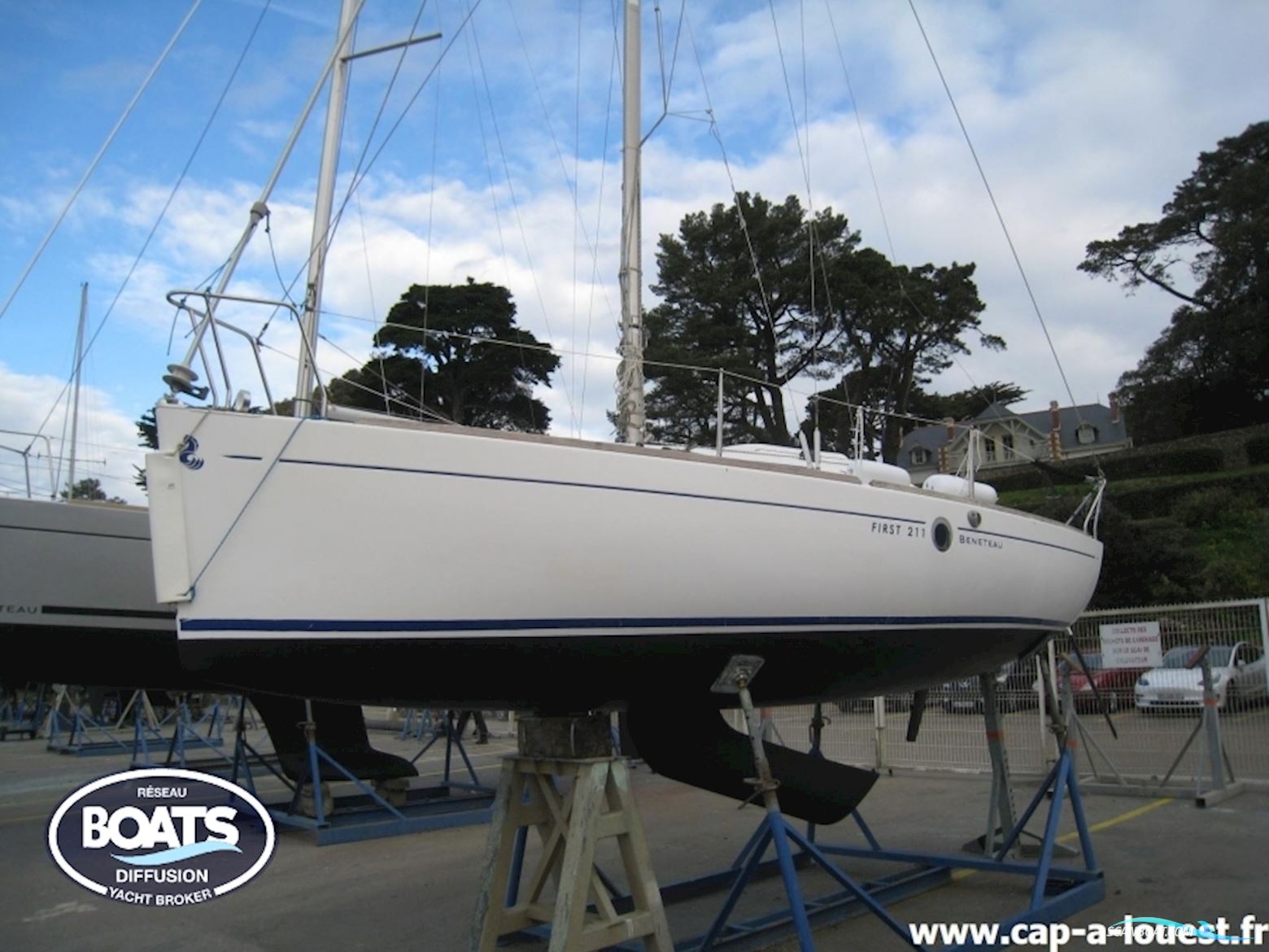 Beneteau First 211 Sejlbåd 2004, med Yamaha motor, Frankrig