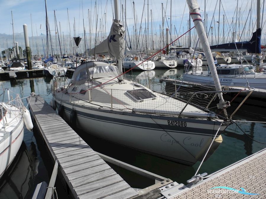 Beneteau First 25 Lifting Keel Sejlbåd 1983, med Volvo Penta MD5 B motor, Belgien