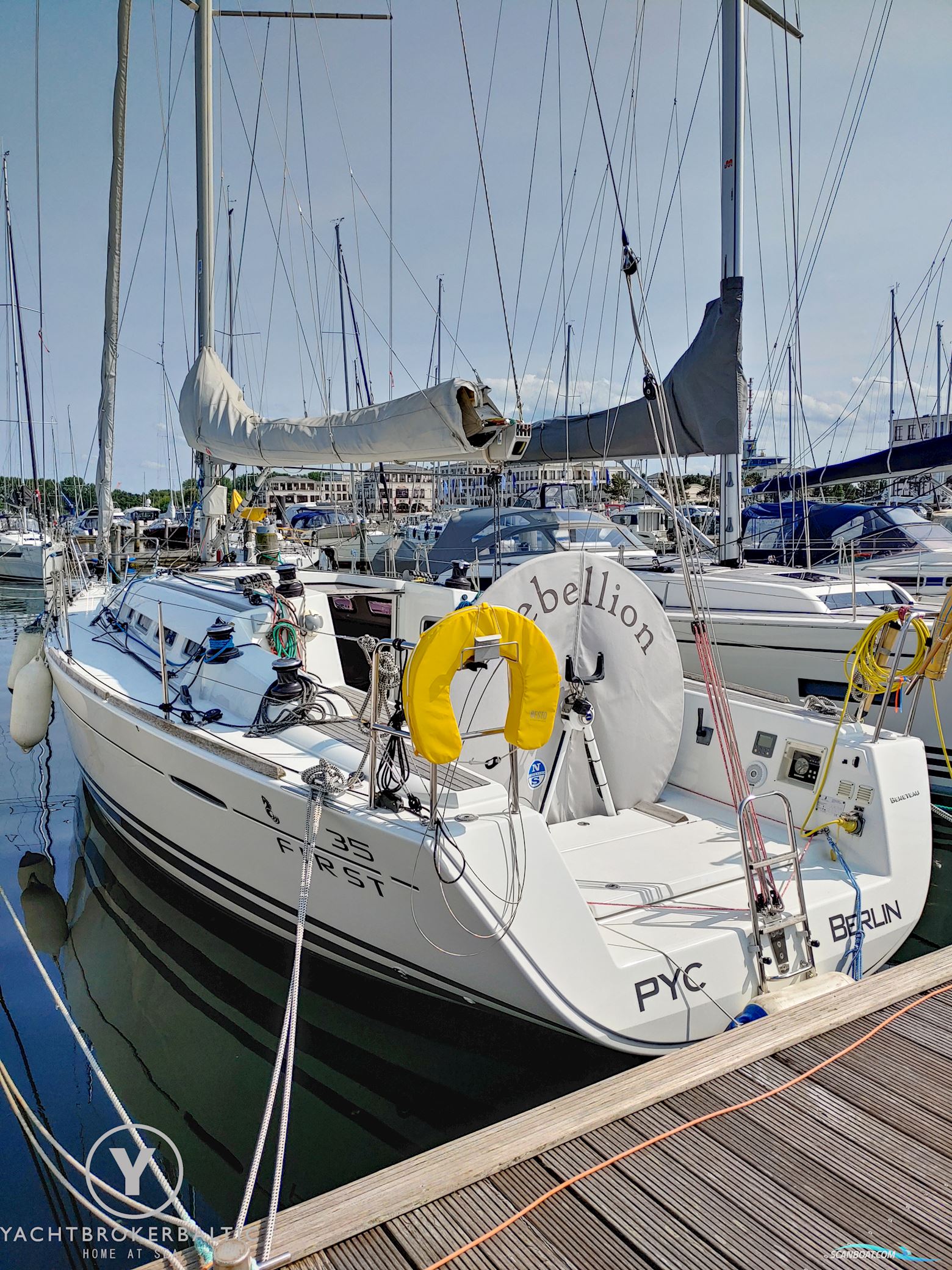 Beneteau First 35 Sejlbåd 2010, med Yanmar 3YM30 motor, Tyskland