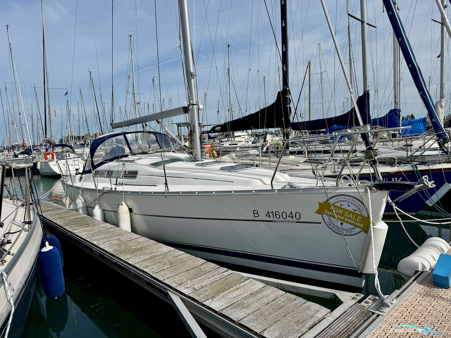 Beneteau Oceanis 323 Clipper Sejlbåd 2008, med Yanmar 3YM20 motor, Belgien