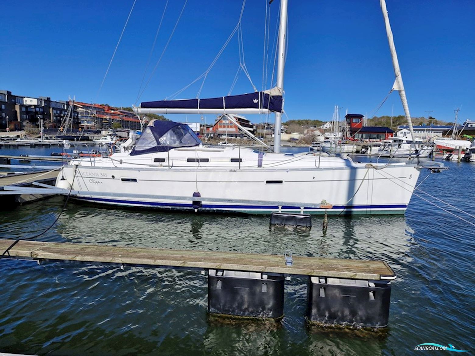 Beneteau Oceanis 343 Clipper Sejlbåd 2006, med Yanmar 3YM30 motor, Sverige