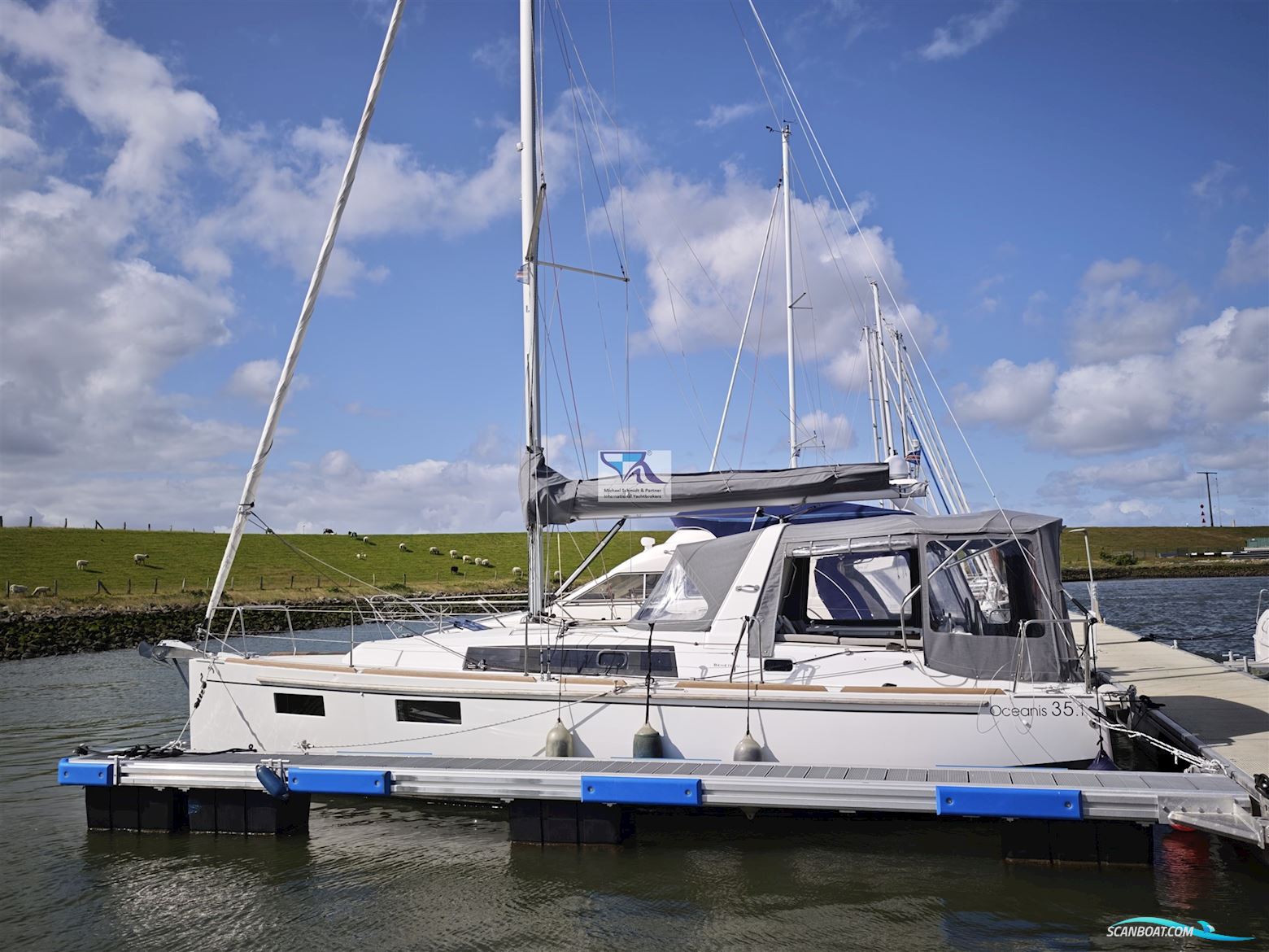 Beneteau Oceanis 35.1 Sejlbåd 2017, med Yanmar 3YM30AE SD motor, Tyskland