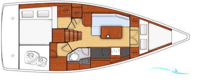 Beneteau OCEANIS 35.1 Sejlbåd 2017, med Yanmar 3YM30AE SD motor, Tyskland