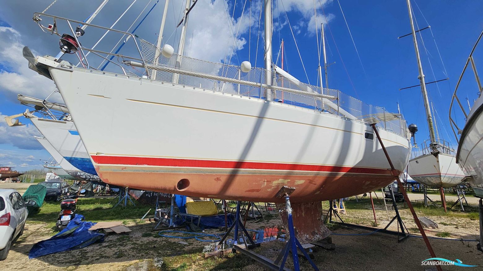 Beneteau Oceanis 381 Sejlbåd 2000, med Nanni motor, Frankrig