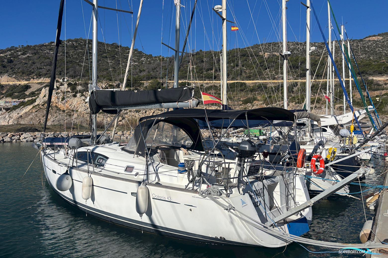Beneteau Oceanis 43 Sejlbåd 2008, med Yanmar motor, Spanien