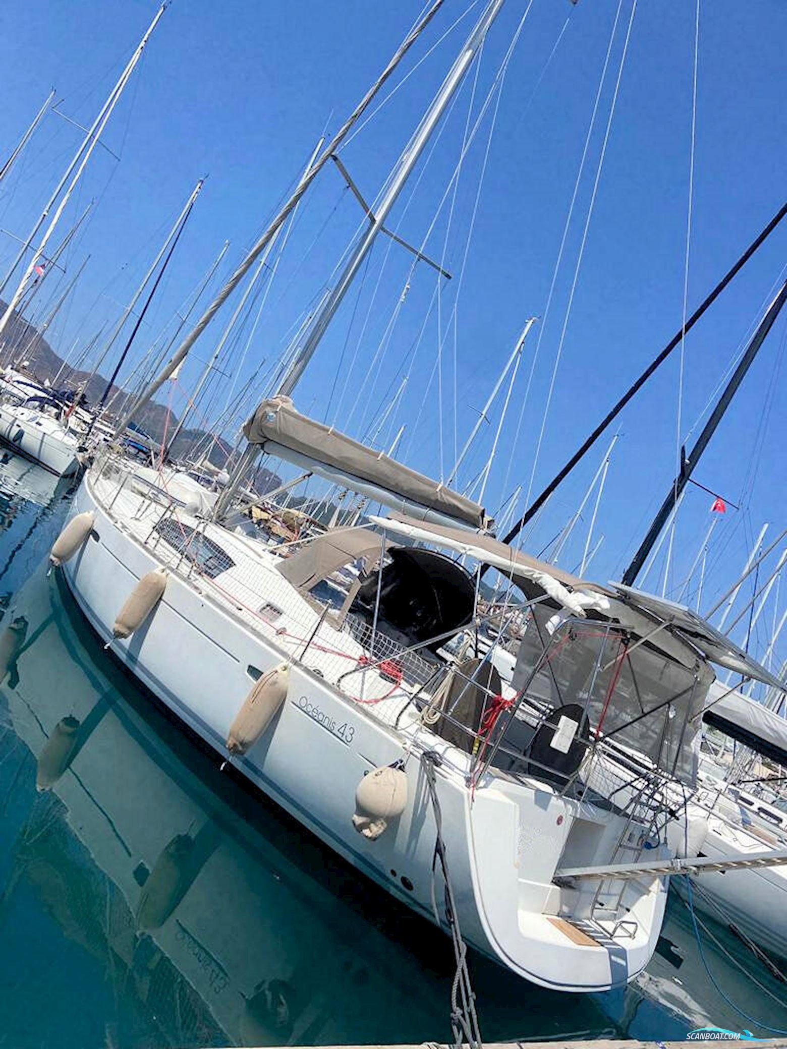 Beneteau Oceanis 43 Sejlbåd 2007, med Yanmar motor, Tyrkiet