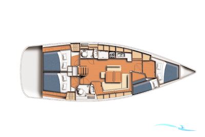 Beneteau Oceanis 43 Sejlbåd 2008, med Yanmar 4JH4E motor, Grækenland