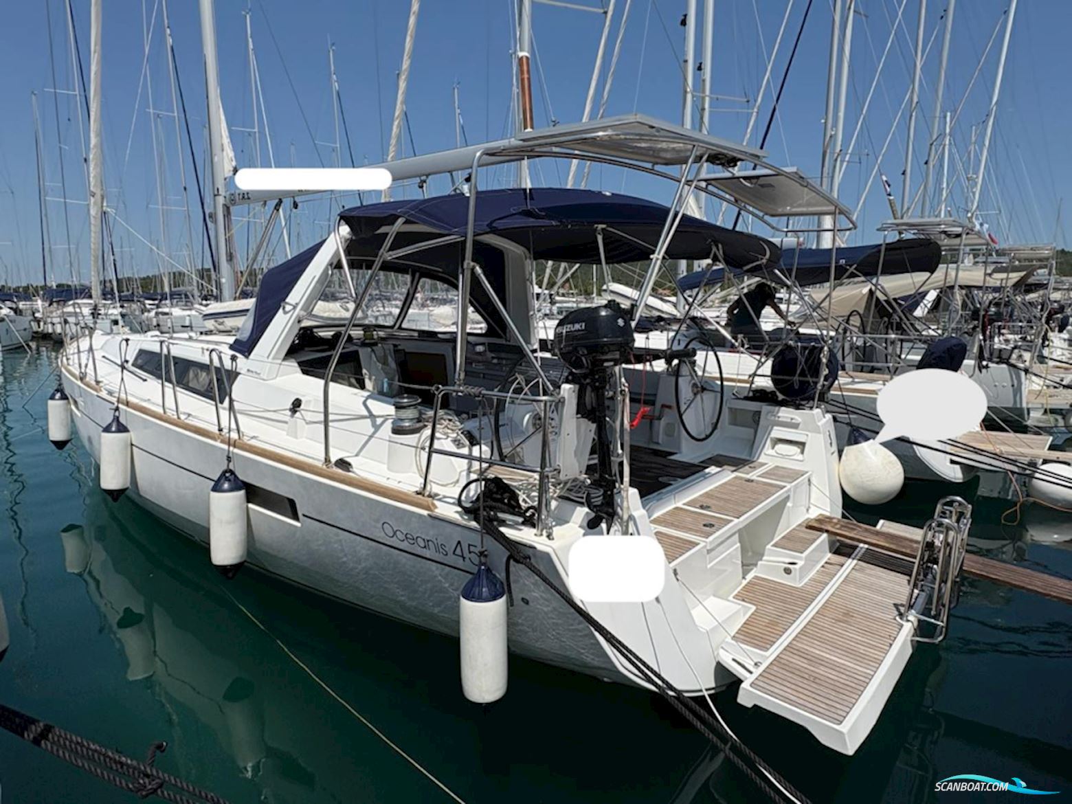 Beneteau Oceanis 45 Sejlbåd 2016, med Yanmar motor, Kroatien