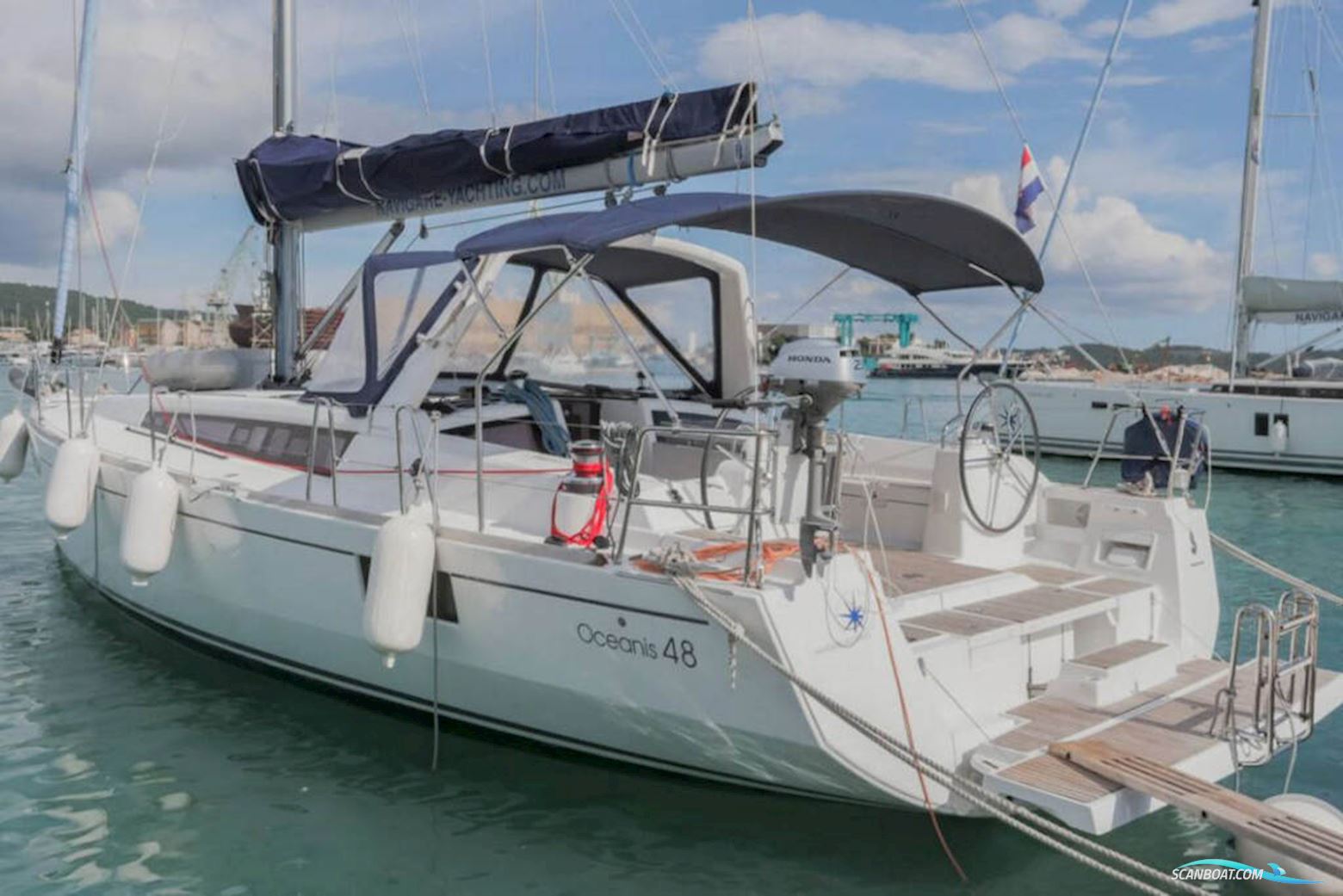 Beneteau Oceanis 48 Sejlbåd 2017, med Hk 75
 motor, Kroatien
