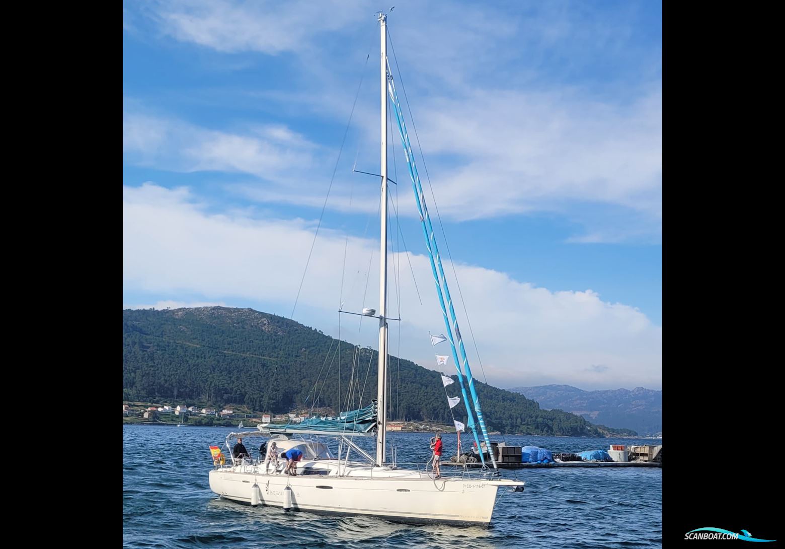 Beneteau Oceanis 50 Sejlbåd 2007, med Yanmar 4JH4 motor, Spanien