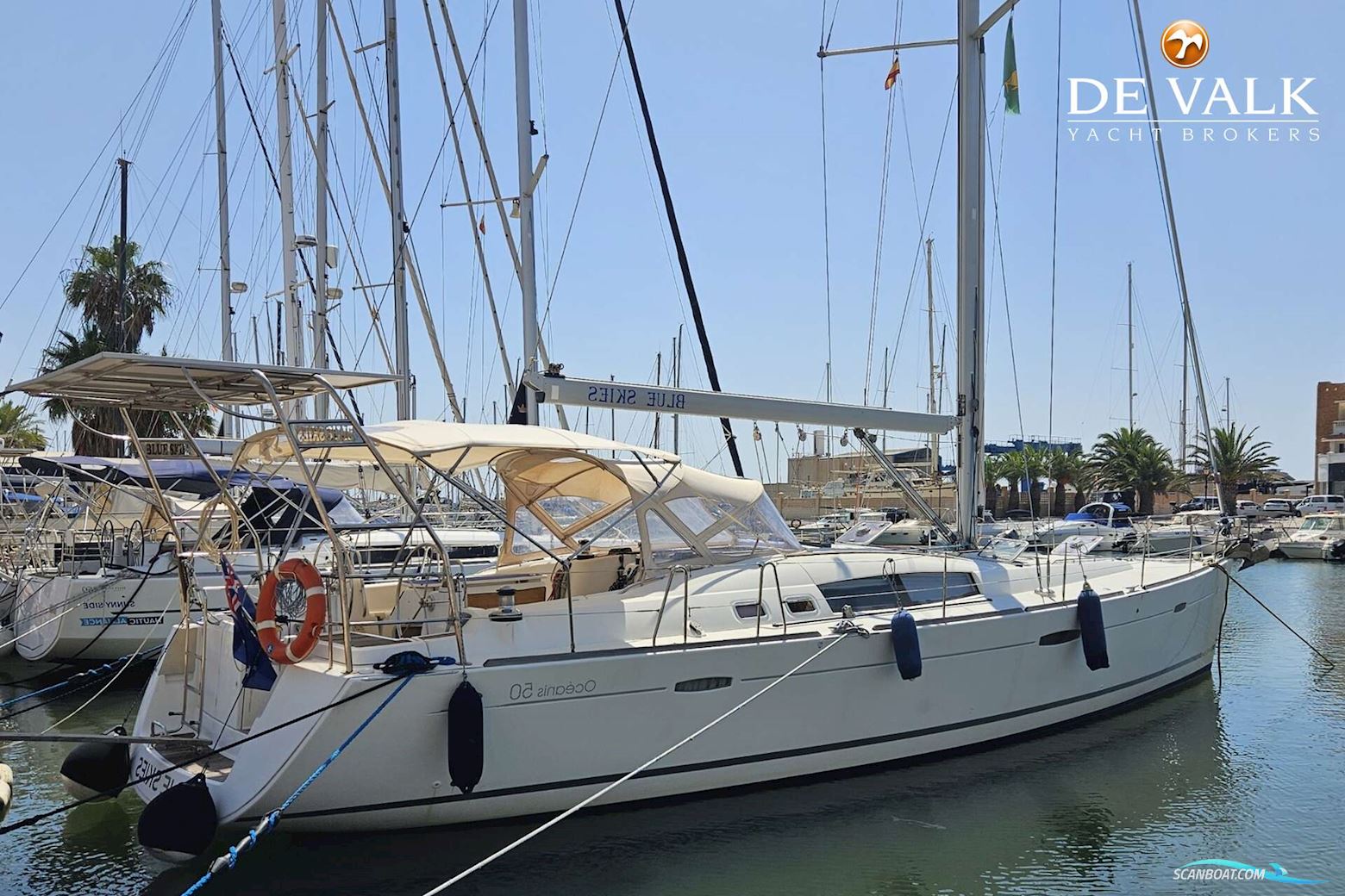 Beneteau Oceanis 50 Sejlbåd 2006, med Yanmar motor, Spanien