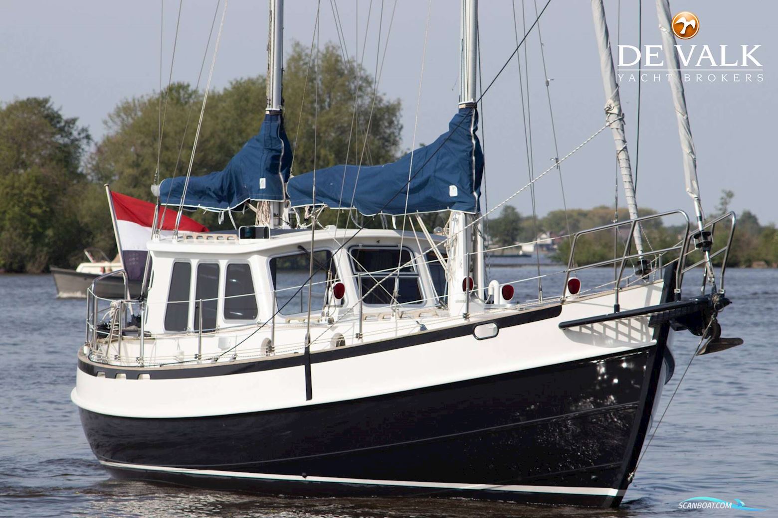 Bloemsma Zeilkotter Aluminium Sejlbåd 1994, med Solé motor, Holland