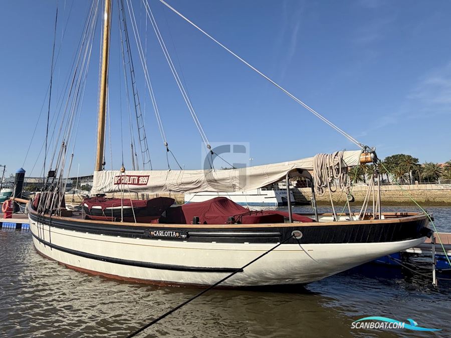 Bristol Pilot Cutter Sejlbåd 1899, med Beta Marine 75hp motor, Spanien